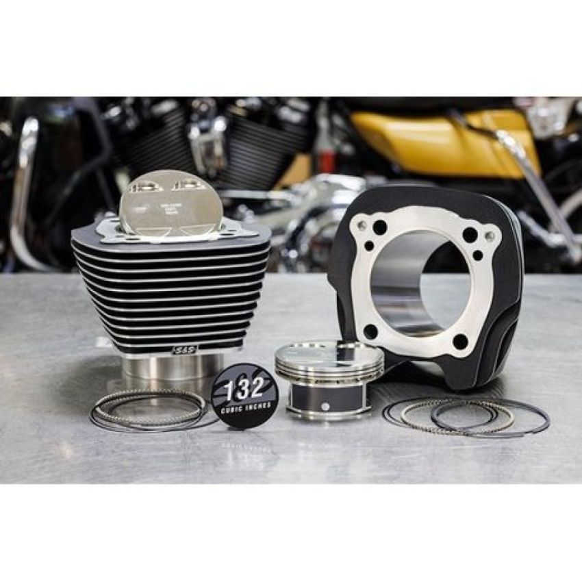 S&S Cycle 910-0845 2017+ M8 Models 4.5in Stroke 132in Big Bore Kit