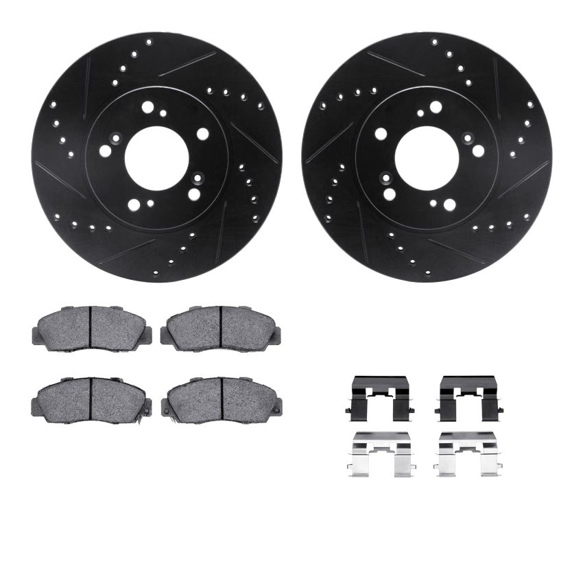 Dynamic Friction 8612-59003 Rotor Kit