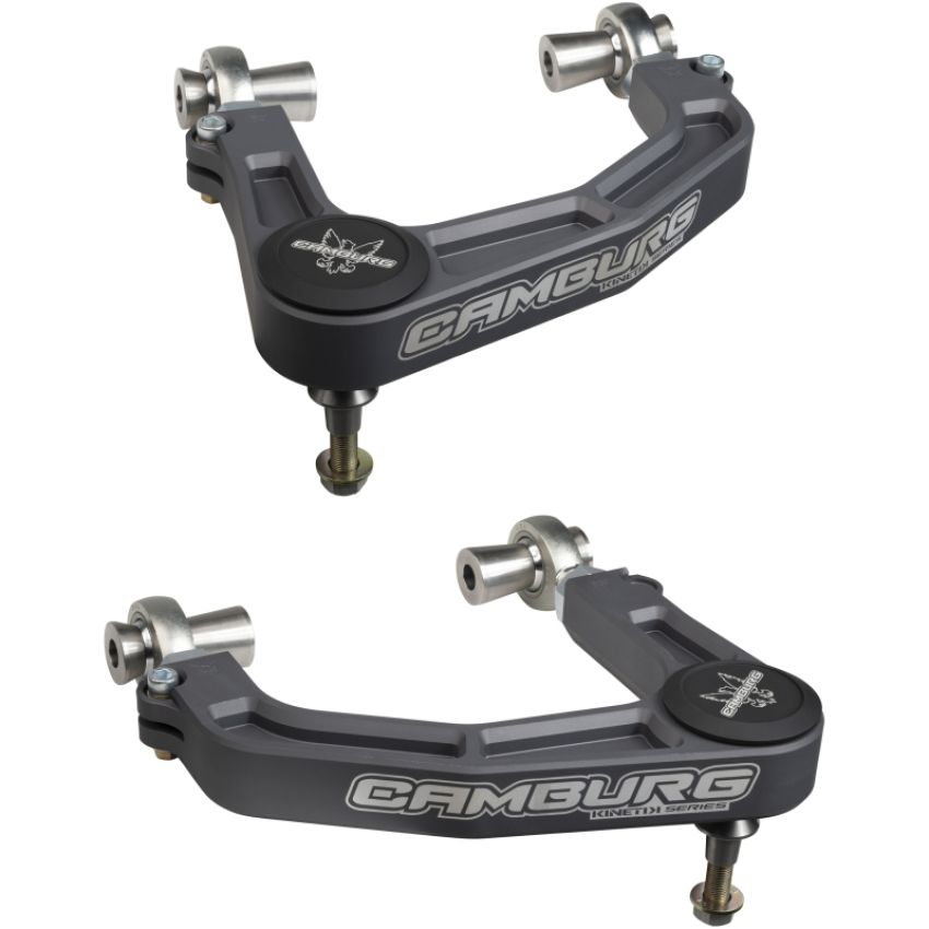 Camburg CAM-110250-GRY Ford Ranger 2WD/4WD 19-23 KINETIK V2 Performance Billet Uniball Upper Arms