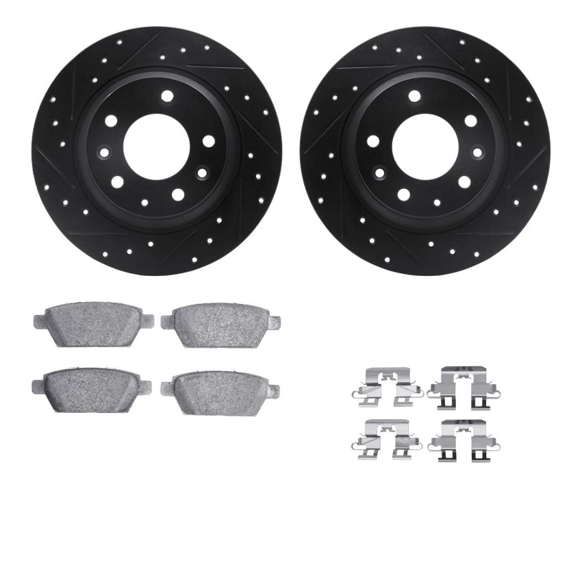Dynamic Friction 8512-54066 Rotor Kit