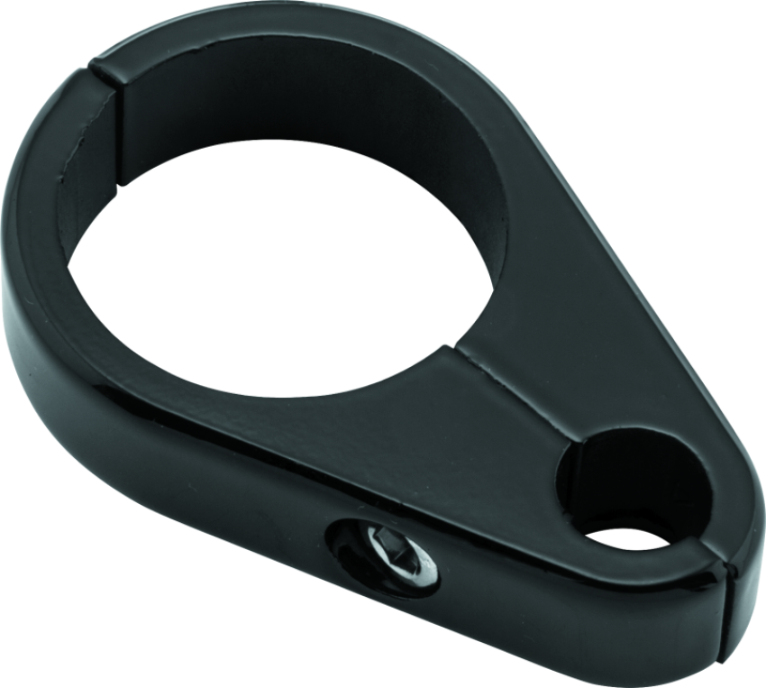 Bikers Choice 482969 Black Clutch Cable Clamp for 1 1/8 Inch Tube