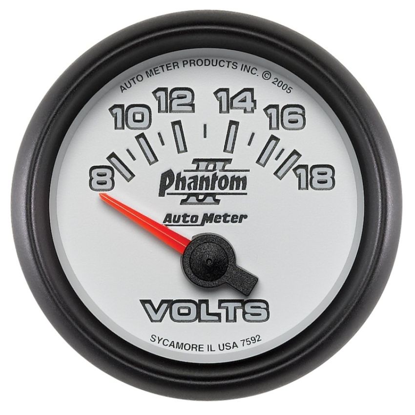 AutoMeter 7592 GAUGE, VOLTMETER, 2 1/16