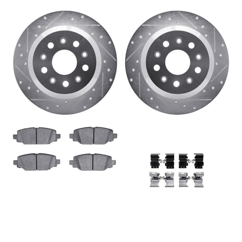 Dynamic Friction 7412-42046 Rotor Kit
