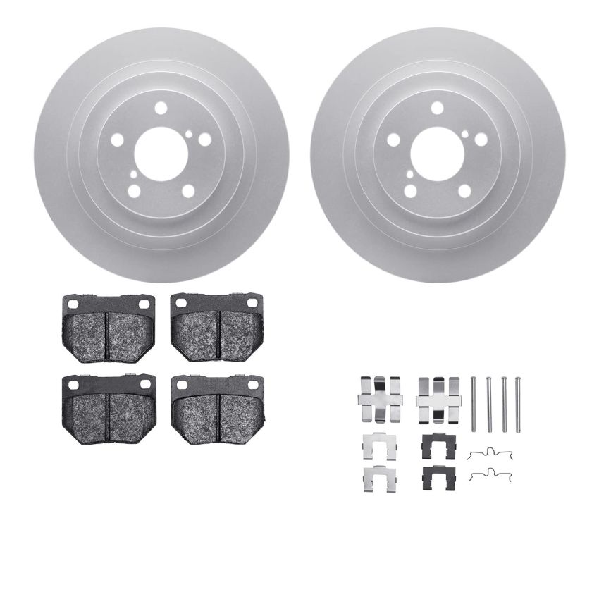 Dynamic Friction 4512-13061 Rotor Kit