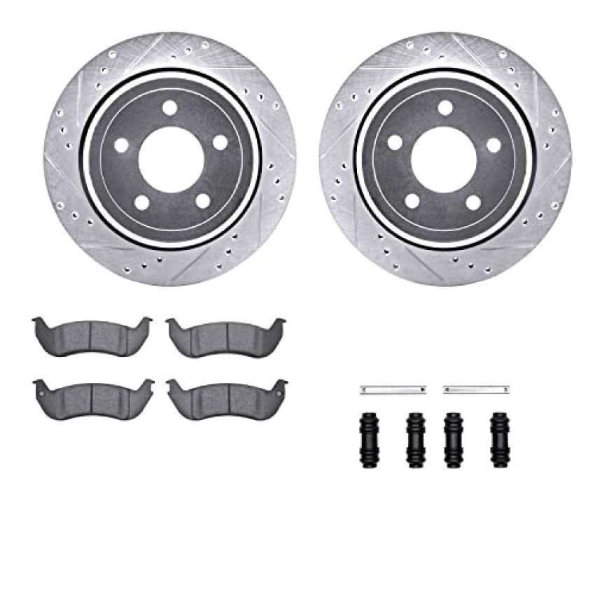 Dynamic Friction 7212-56001 Rotor Kit