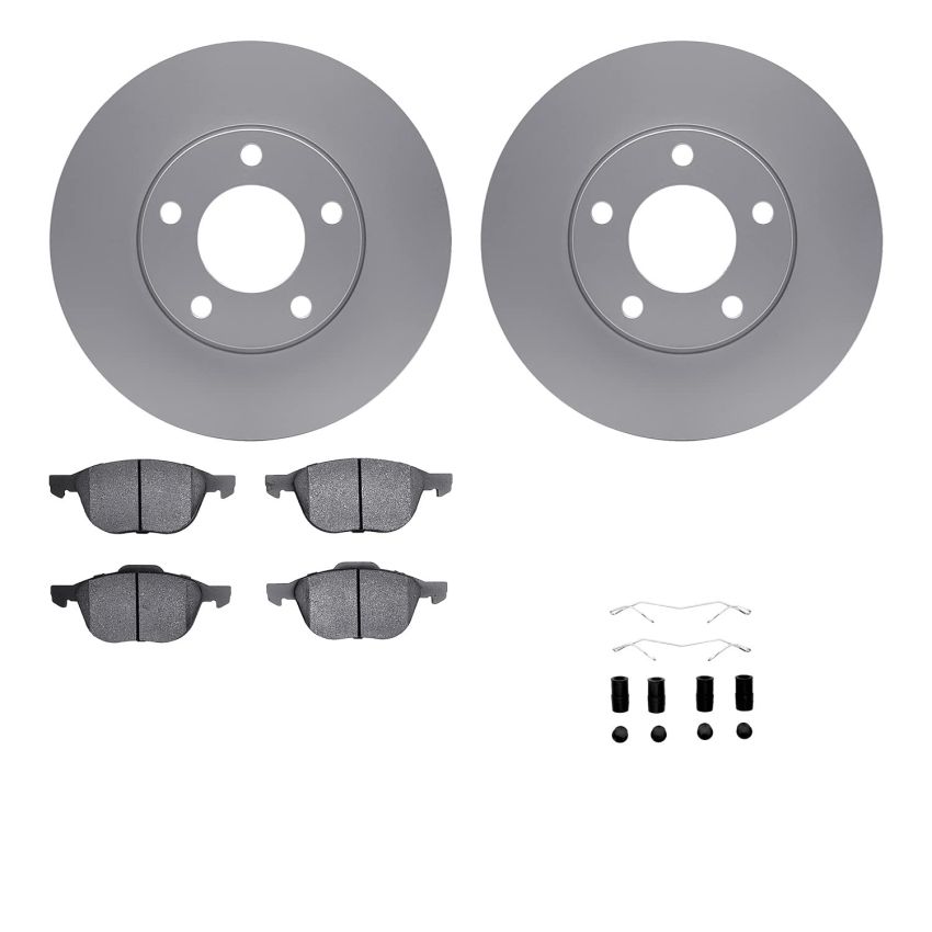 Dynamic Friction 4612-80002 Rotor Kit
