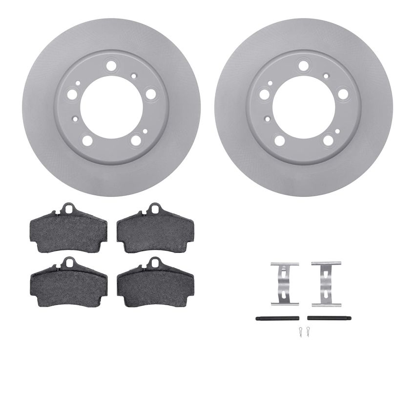 Dynamic Friction 4612-02007 Rotor Kit