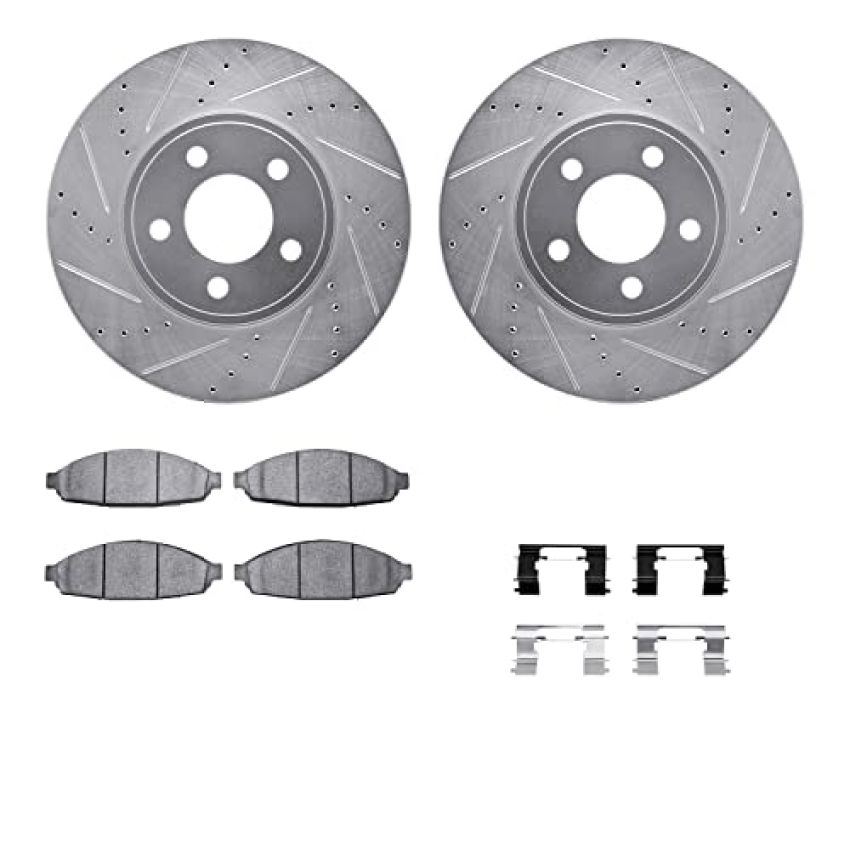 Dynamic Friction 7212-56037 Rotor Kit