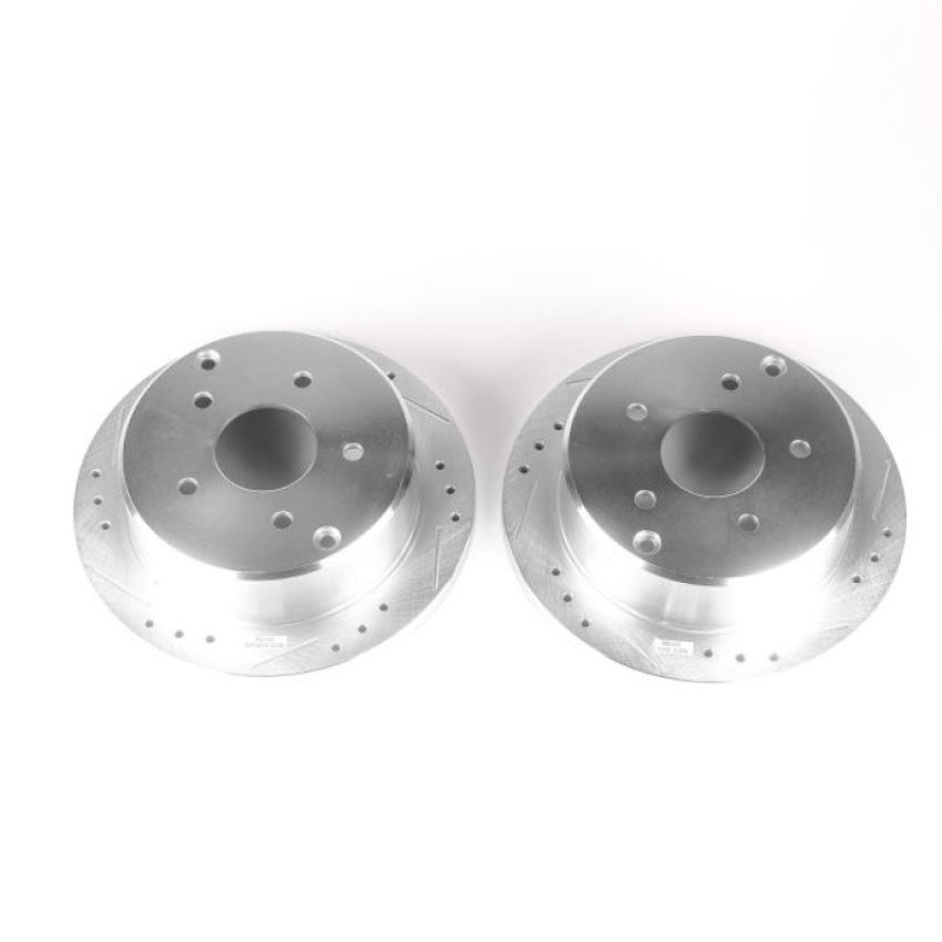 PowerStop AR8284XPR PowerStop Evolution Performance Drilled, Slotted & Plated Brake Rotor Pair