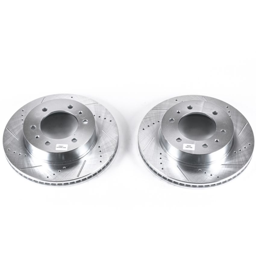 PowerStop AR8769XPR PowerStop Evolution Performance Drilled, Slotted & Plated Brake Rotor Pair