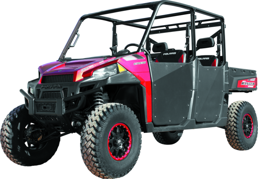 DragonFire Racing 521065 UTV Doors - Fits Polaris Ranger Crew 570/900/1000 12-19- 4-Doors