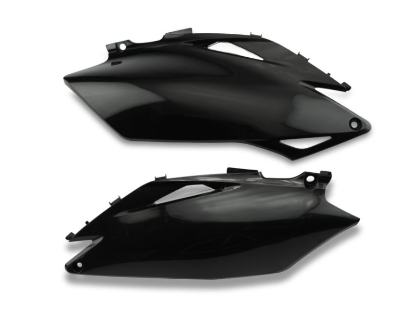 Cycra 1CYC-2895-12 09-12 Honda CRF250R-450R Side Number Panels - Black