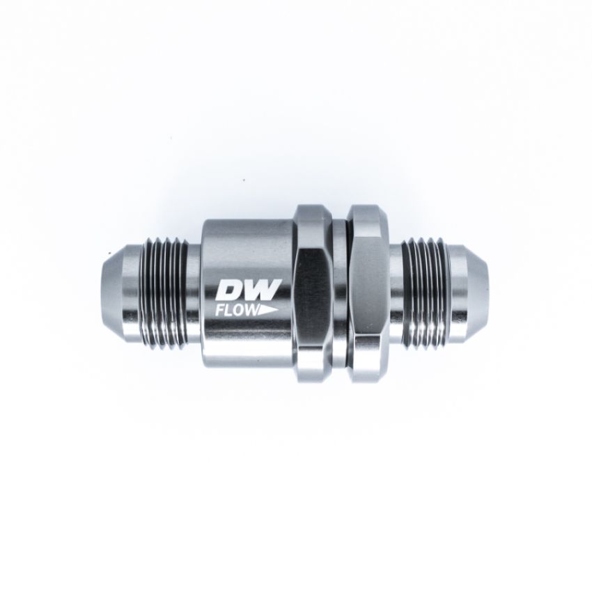 DeatschWerks 6-02-0724 8AN Male Flare + 8AN Male Flare One Way Check Valve