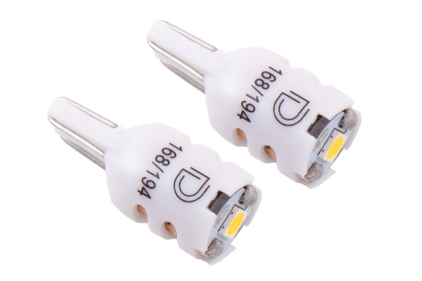Diode Dynamics DD0334P 194 LED Bulb HP5 LED Warm - White Short (Pair)