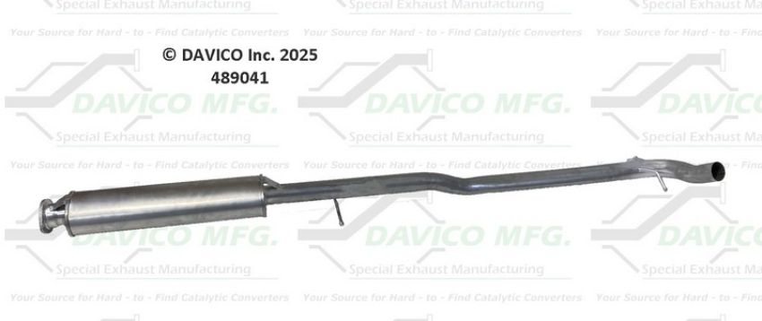 Davico Mfg 489041 Direct fit muffler assembly