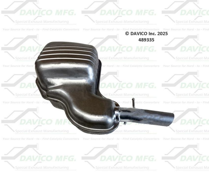 Davico Mfg 489335 Direct fit stamped muffler