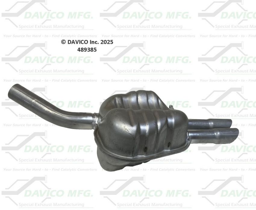 Davico Mfg 489385 Direct fit muffler assembly