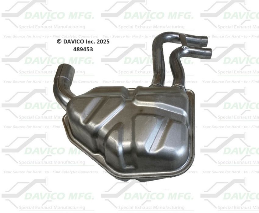 Davico Mfg 489453 Direct fit stamped muffler