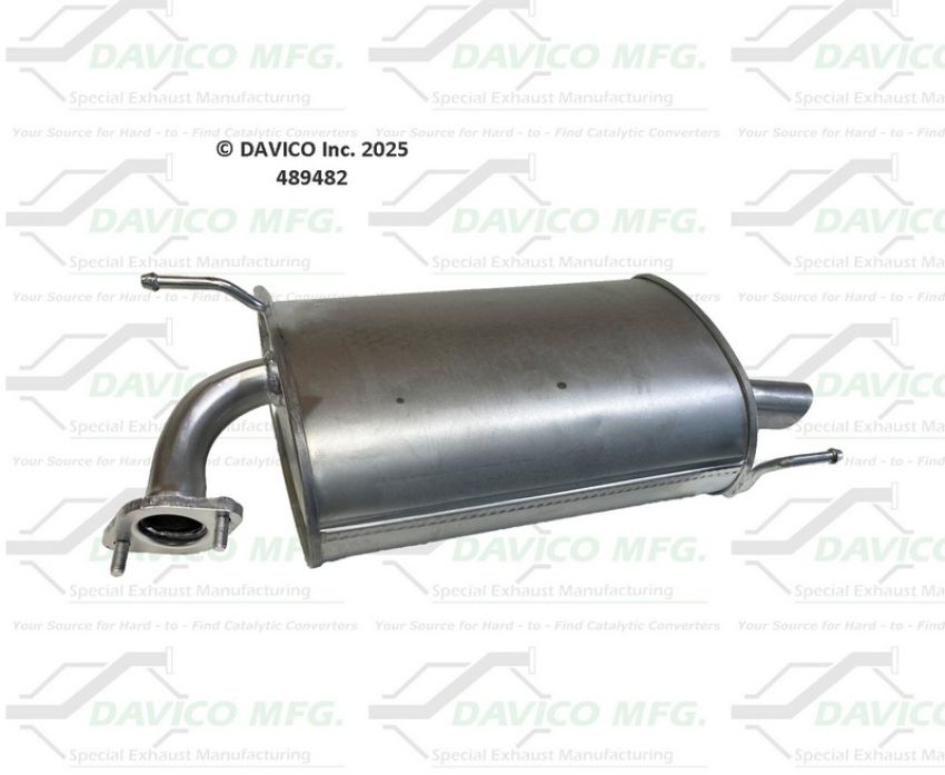 Davico Mfg 489482 Direct fit muffler assembly