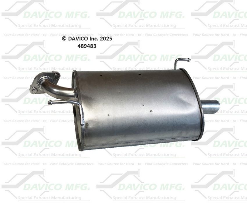Davico Mfg 489483 Direct fit muffler assembly