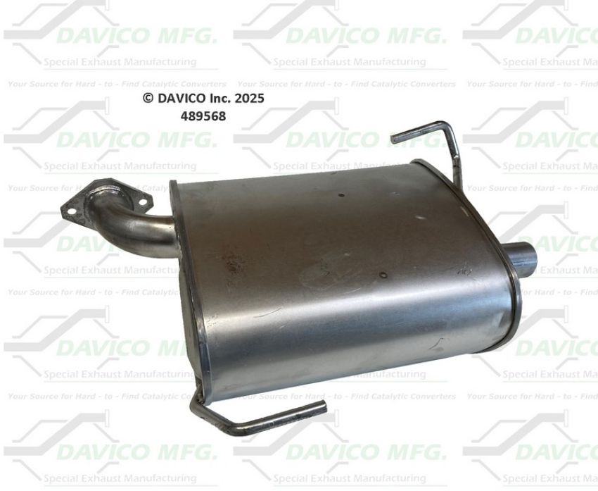 Davico Mfg 489568 Direct fit muffler assembly