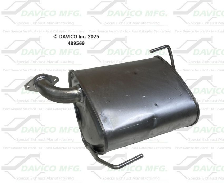 Davico Mfg 489569 Direct fit muffler assembly
