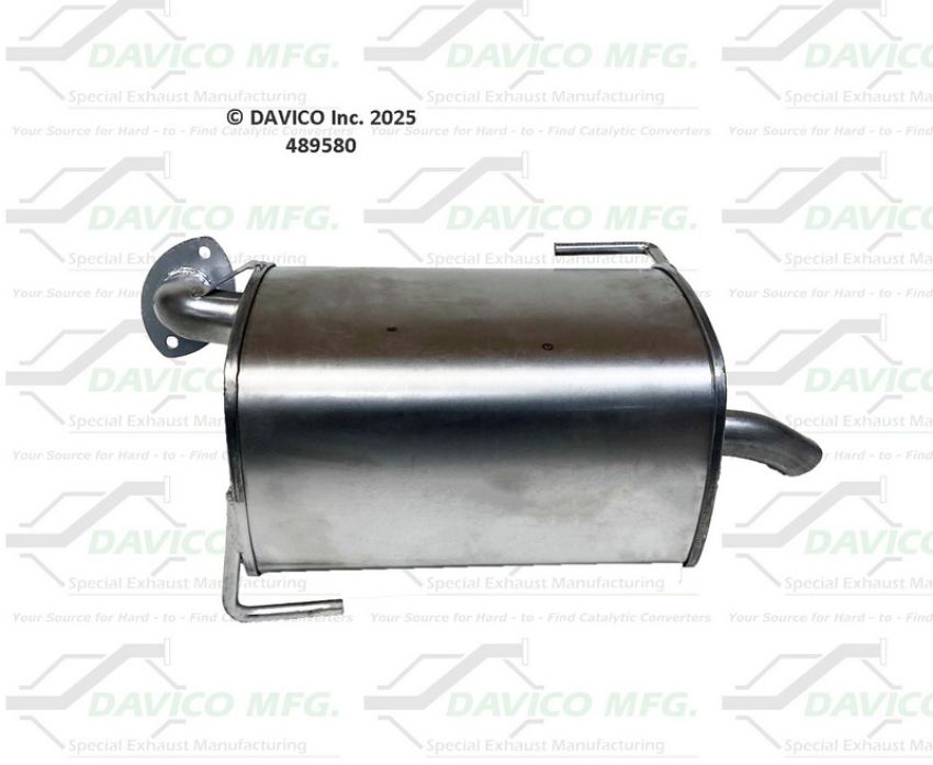 Davico Mfg 489580 Direct fit muffler assembly