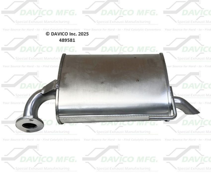 Davico Mfg 489581 Direct fit muffler assembly