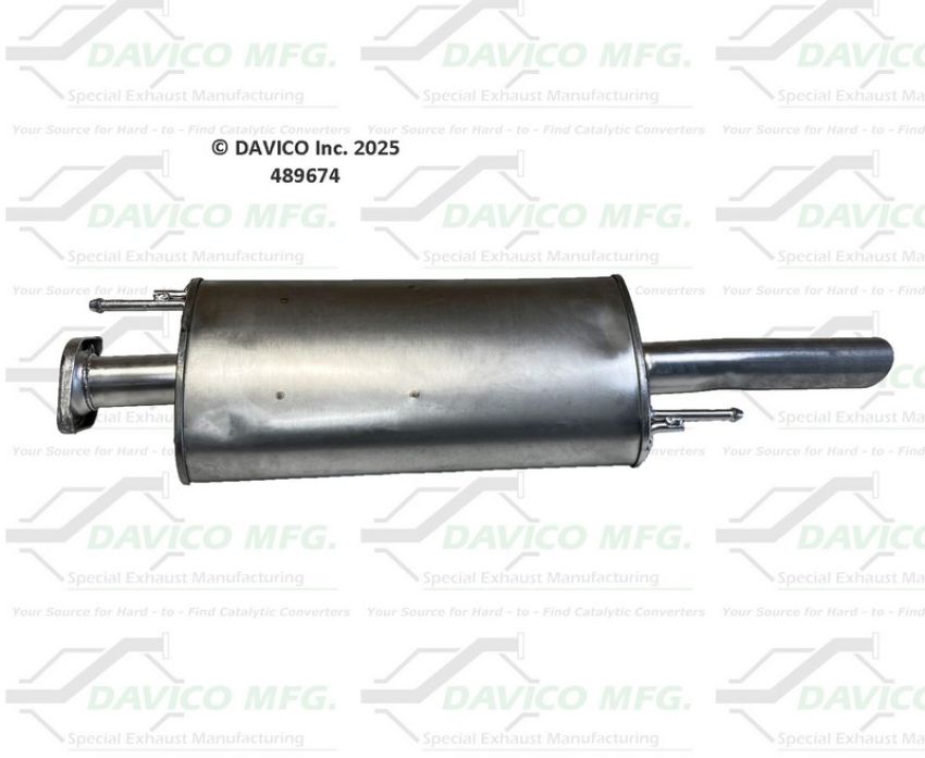 Davico Mfg 489674 Direct fit muffler assembly