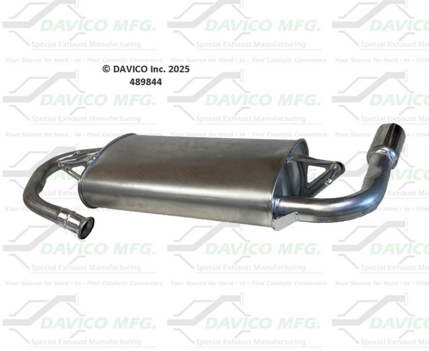 Davico Mfg 489844 Direct fit muffler assembly