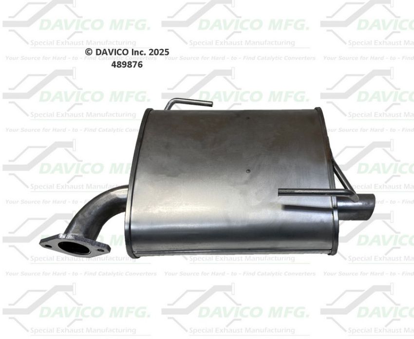 Davico Mfg 489876 Direct fit muffler assembly