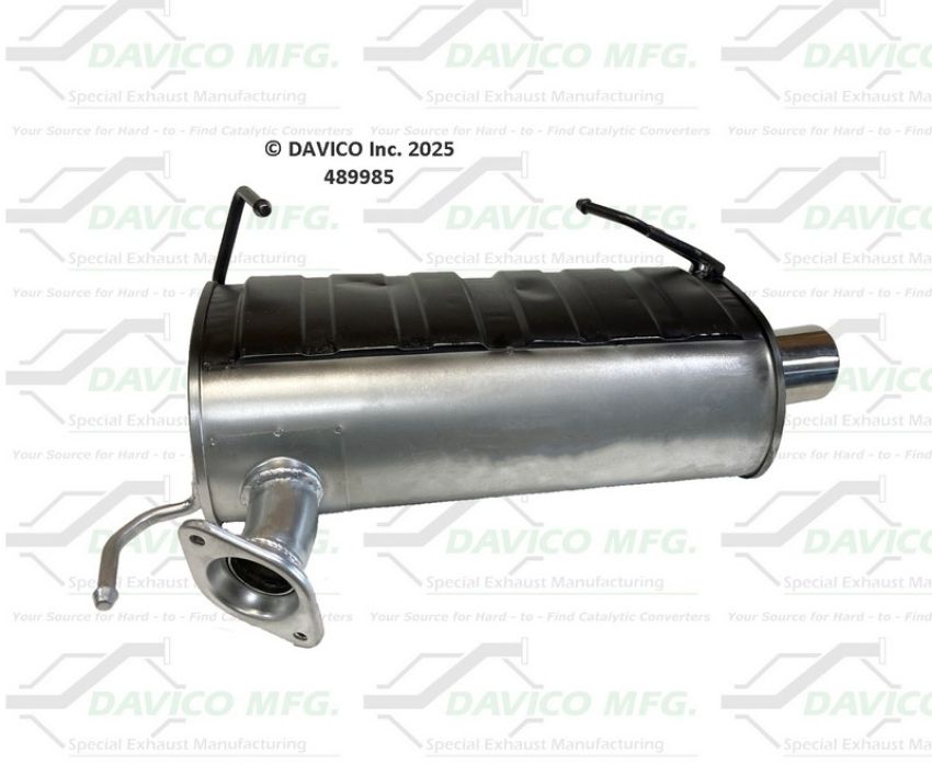 Davico Mfg 489985 Direct fit muffler assembly