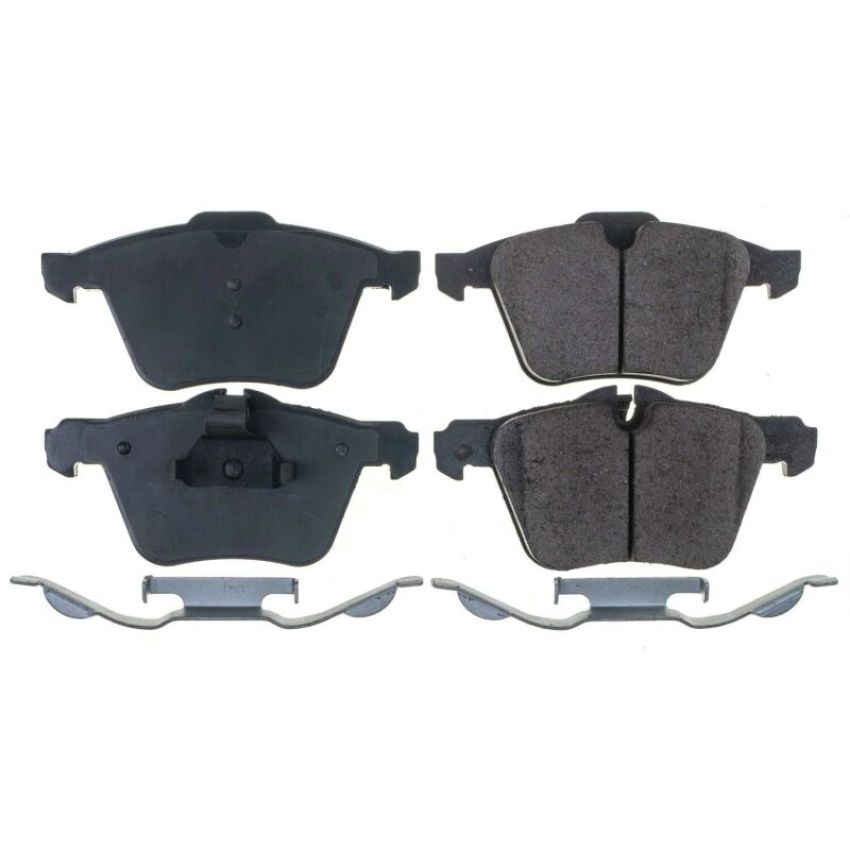 PowerStop 17-1240 PowerStop - Z17 Low-Dust Ceramic Brake Pads with Hardware
