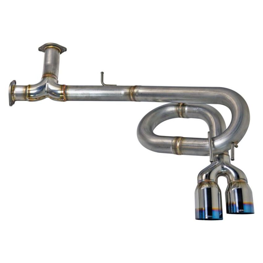 Remark RK-C4063H-10T 2022+ Honda Civic Sport Hatchback FL2 (Link Loop) Catback Exhaust Burnt Stainless Steel Tip