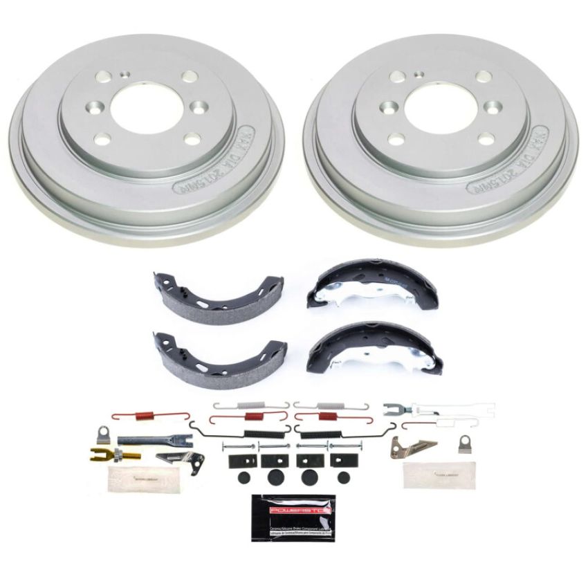 PowerStop KOE15471DK Power Stop 11-19 Ford Fiesta Rear Autospecialty Drum Kit