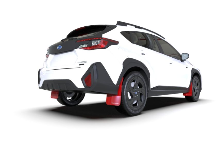 Rally Armor MF106-UR-RD-WH Red Mud Flap/White Logo