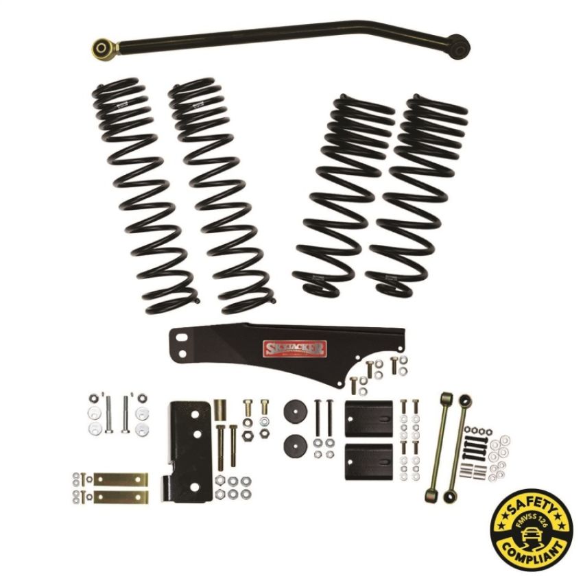 Skyjacker JK35BLT 07-18 Jeep Wrangler (JK) 3.5in Lift Kit Component Box w/ Dual Rate Long Travel Springs
