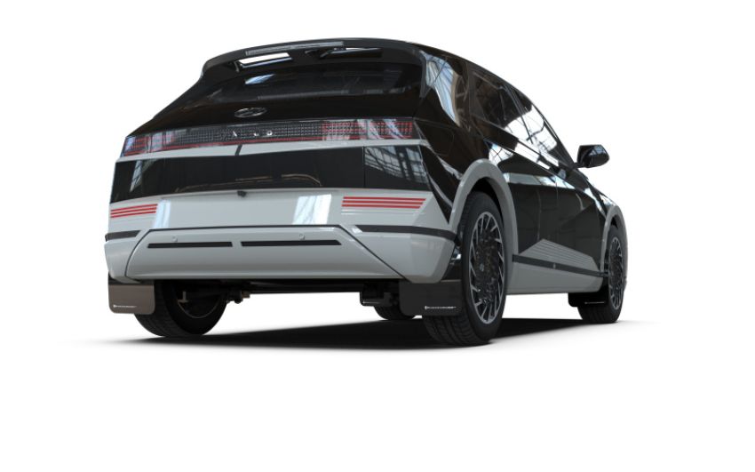 Rally Armor MF87-UR-BLK-WH Black Mud Flap/White Logo