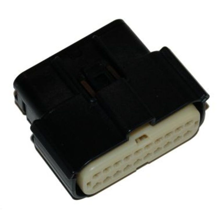 NAMZ NM-33472-2001 07-23 V-Twin Molex MX-150 20-Position Female Connector - Black (HD 72500-07BK)