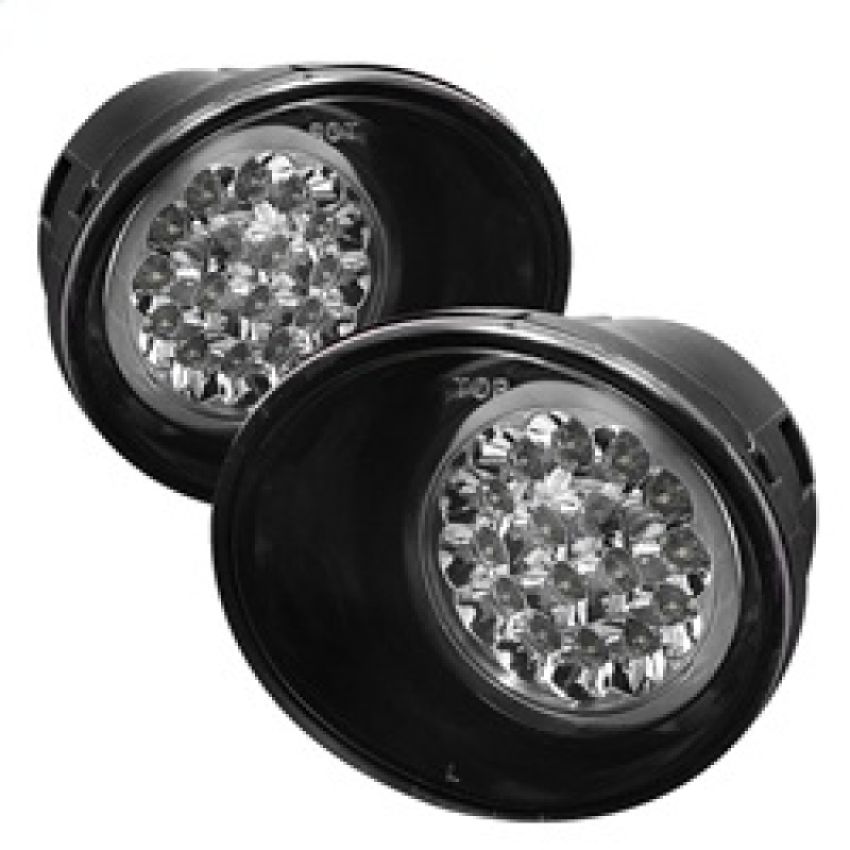 SPYDER 5015747 LED Fog Lights w/Switch - Clear