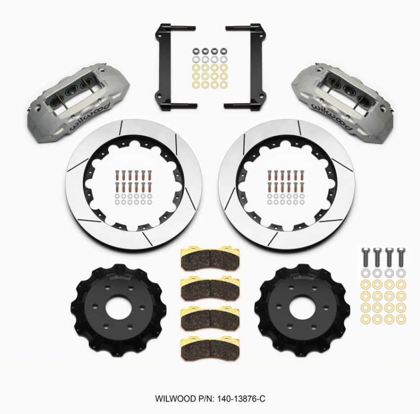 Wilwood 140-13876-C TX6R Front Kit 16.00in Clear Ano 1999-2014 GM Truck/SUV 1500