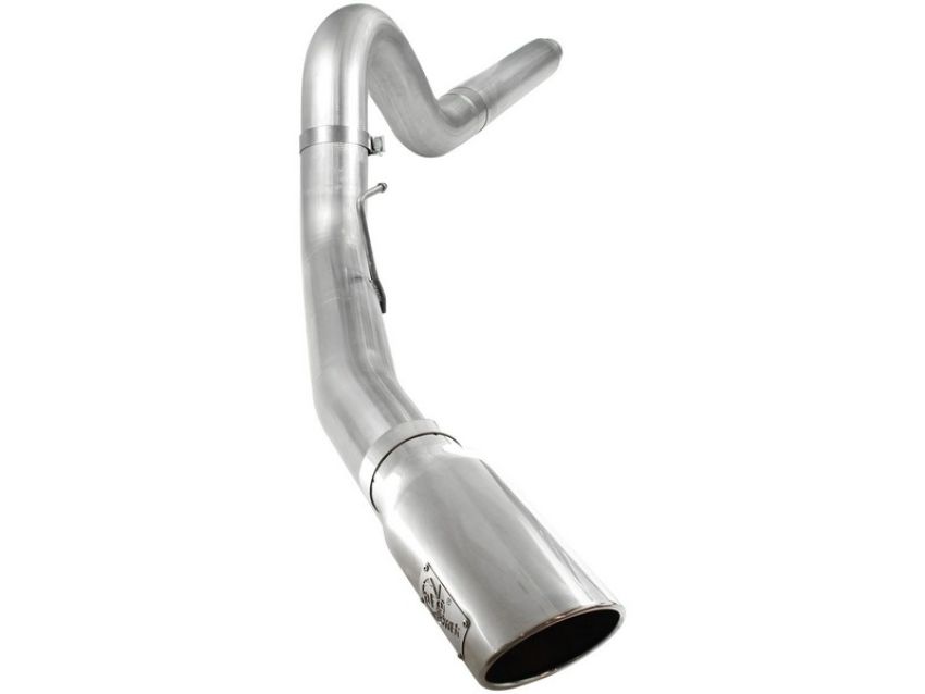 aFe Power 49-03054-P ATLAS 5 IN Aluminized Steel DPF-Back Exhaust System w/Polished Tip