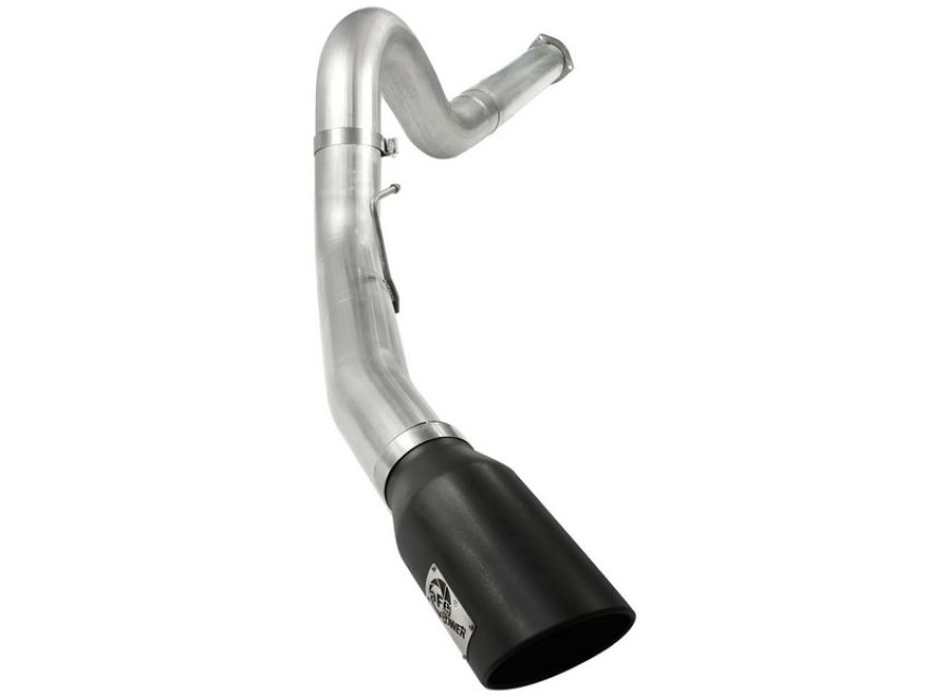 aFe Power 49-03055-B ATLAS 5 IN Aluminized Steel DPF-Back Exhaust System w/Black Tip