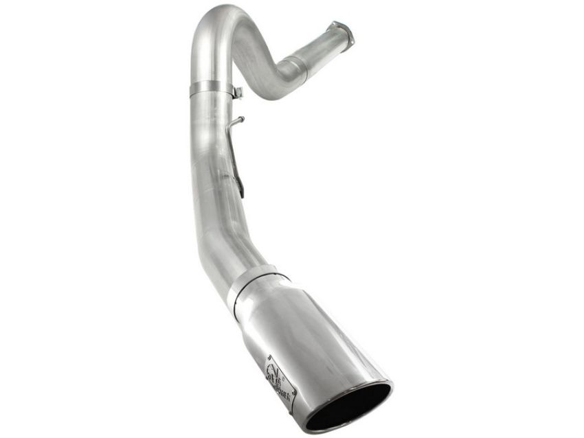 aFe Power 49-03055-P ATLAS 5 IN Aluminized Steel DPF-Back Exhaust System w/Polished Tip