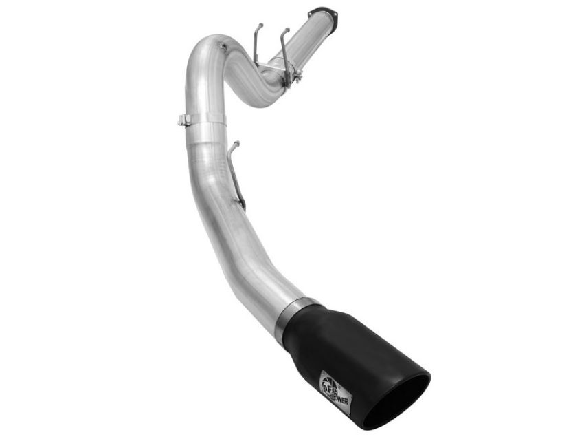 aFe Power 49-03064-B ATLAS 5 IN Aluminized Steel DPF-Back Exhaust System w/Black Tip