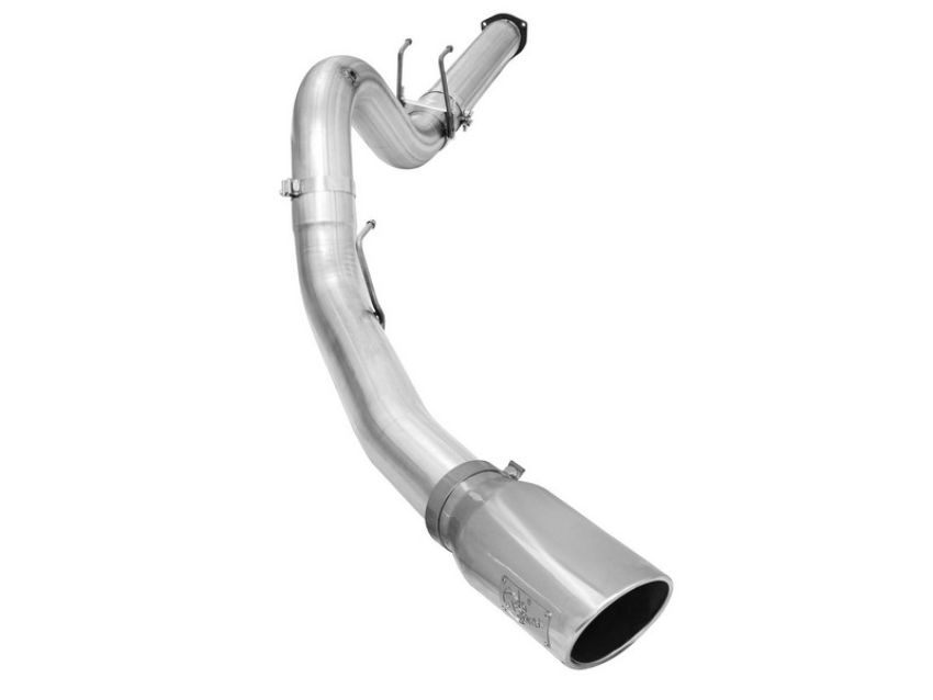 aFe Power 49-03064-P ATLAS 5 IN Aluminized Steel DPF-Back Exhaust System w/Polished Tip