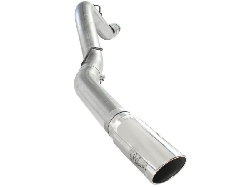 aFe Power 49-04041-P ATLAS 5 IN Aluminized Steel DPF-Back Exhaust System w/Polished Tip