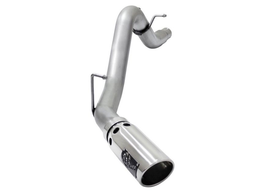 aFe Power 49-04064-P ATLAS 3-1/2 IN Aluminized Steel DPF-Back Exhaust System w/Polished Tip