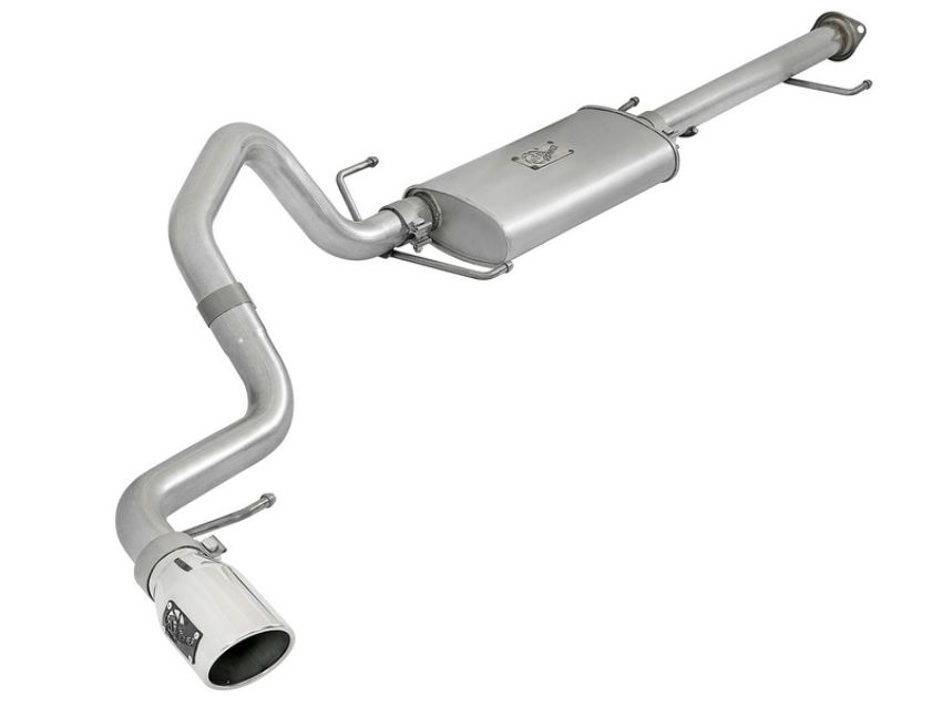 aFe Power 49-06039-P Scorpion 2-1/2 IN Aluminized Steel Cat-Back Exhaust System w/ Polished Tip