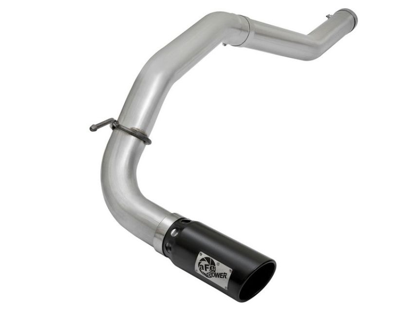 aFe Power 49-06113-B ATLAS 4 IN Aluminized Steel DPF-Back Exhaust System w/Black Tip